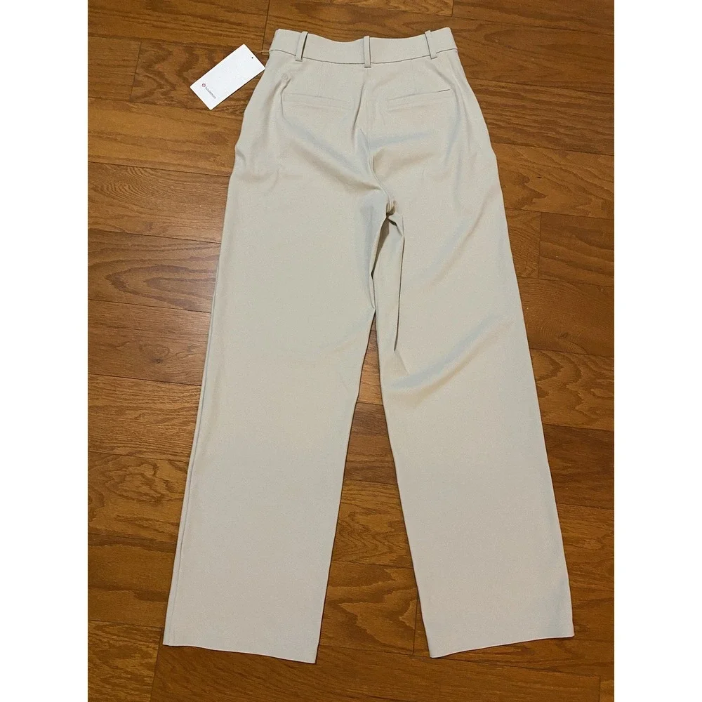 148$ Lululemon Daydrift HR Wide Leg Trouser Size Small Down Color BNWT. New!